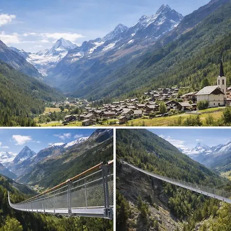 Daire Spacious Alpine Family Near Zermatt