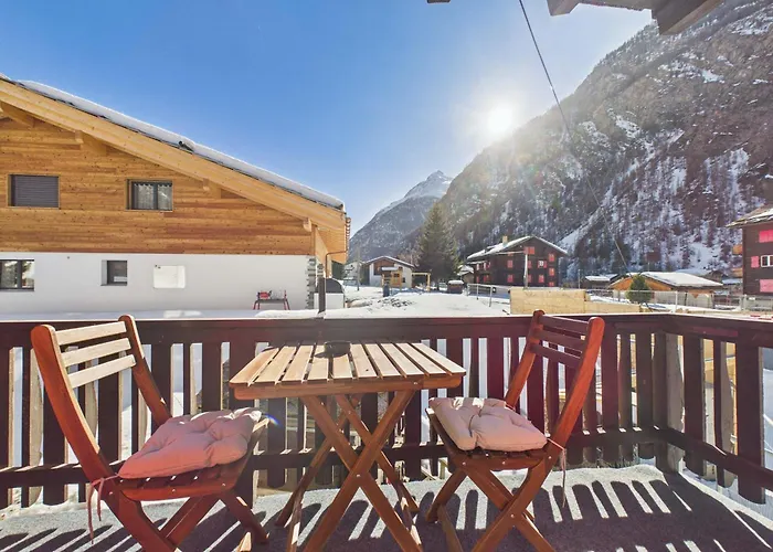 Spacious Alpine Family Near Zermatt Daire